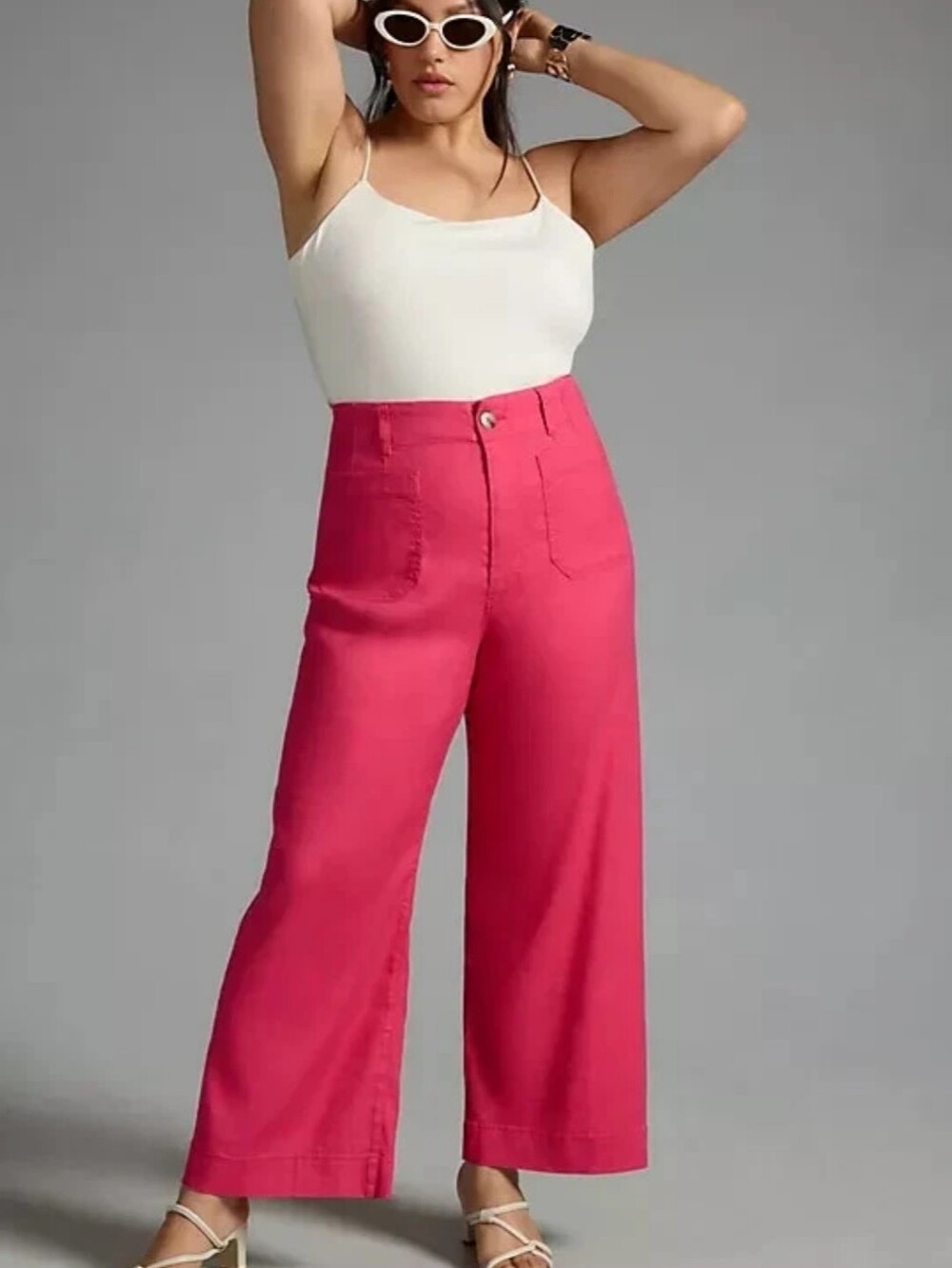 Anthropologie Maeve The Colette Wide Leg Crop